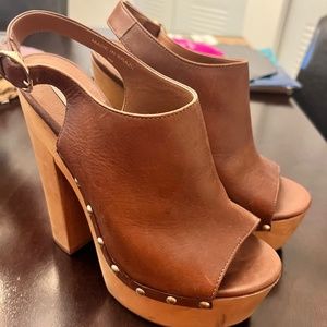 Steve Madden Platform Mules with Studds